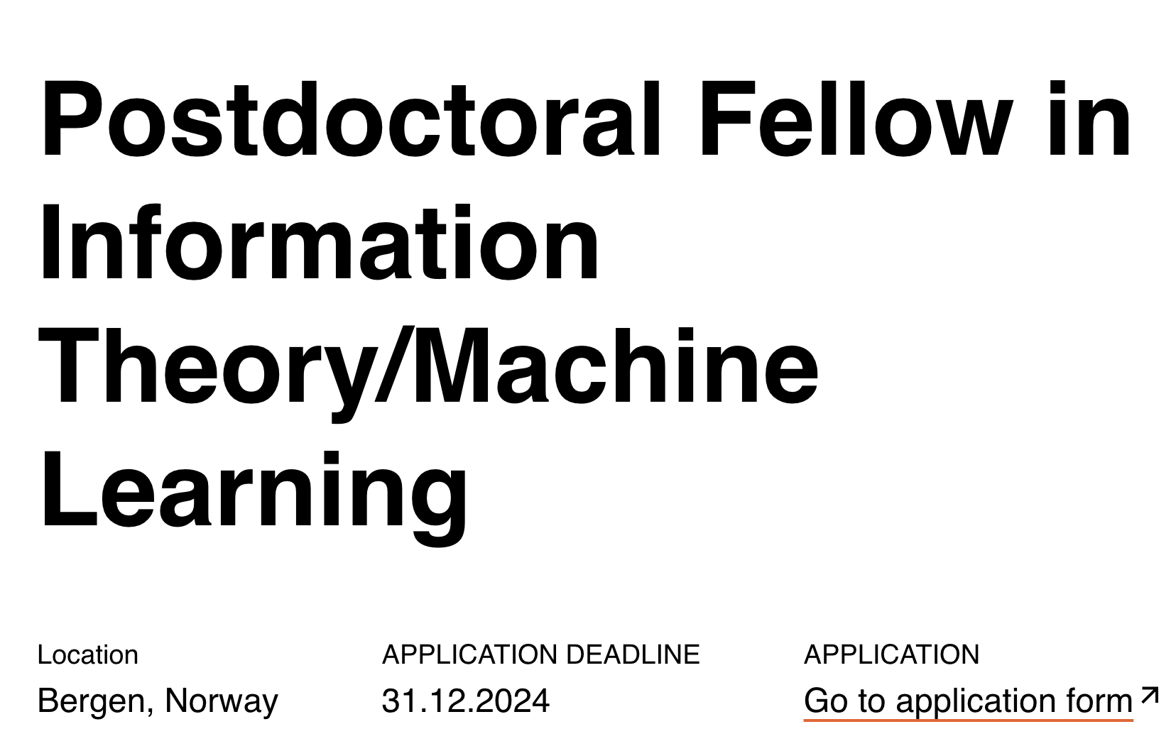 ITML-PostDoc